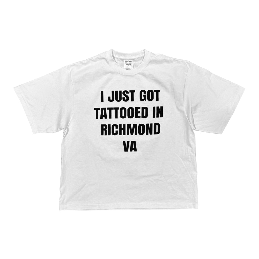 I JUST GOT TATTOOED IN RICHMOND VA VAMPIRE TEE