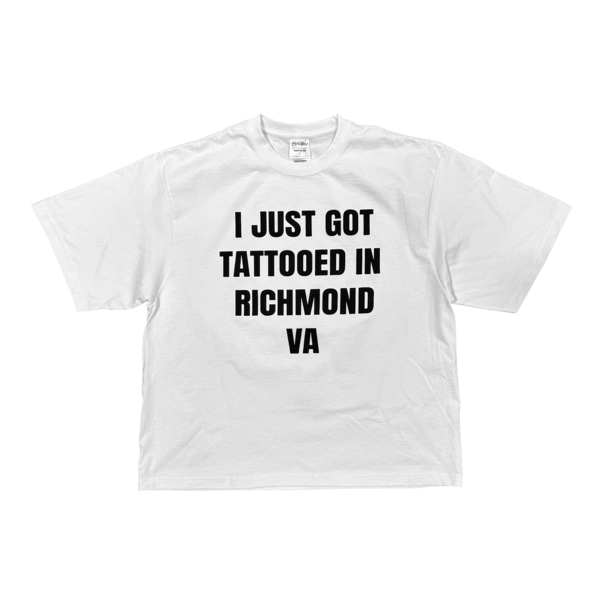 I JUST GOT TATTOOED IN RICHMOND VA VAMPIRE TEE