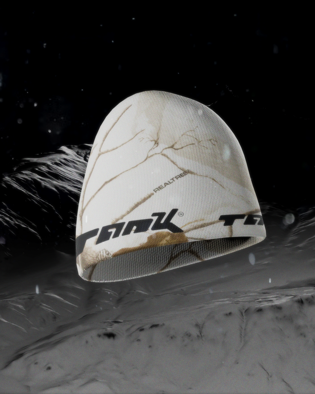 A3 Snowy White Camo Beanie