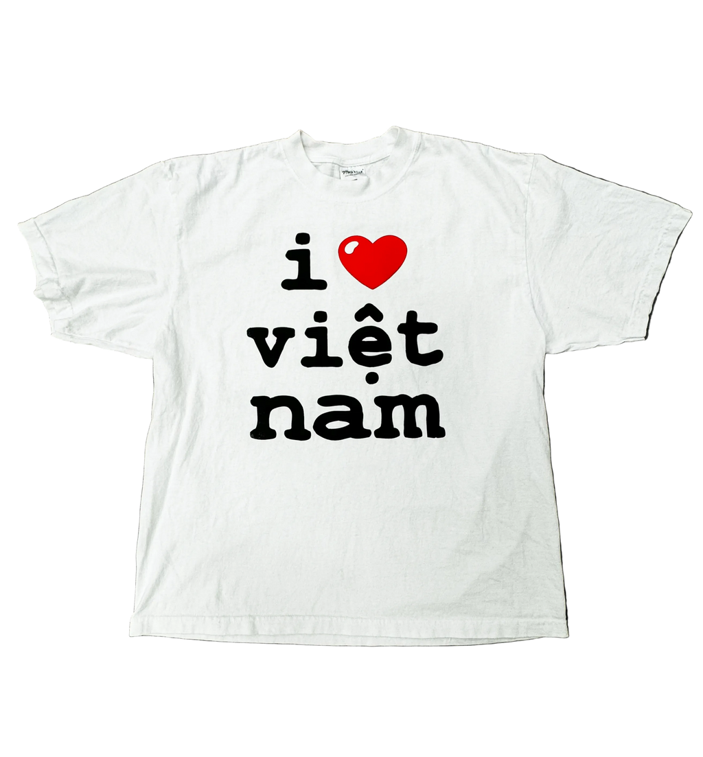 A01 i heart vietnam (I Love Vietnam) Cropped Boxy Tee
